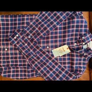 NWT Classic Club long sleeve button down 10/12
